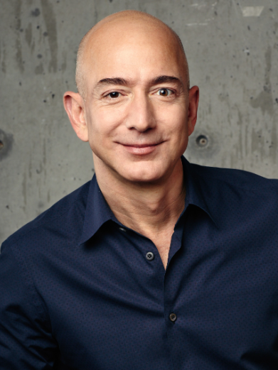 Gweb rank Jeff Bezos CEO, Amazon